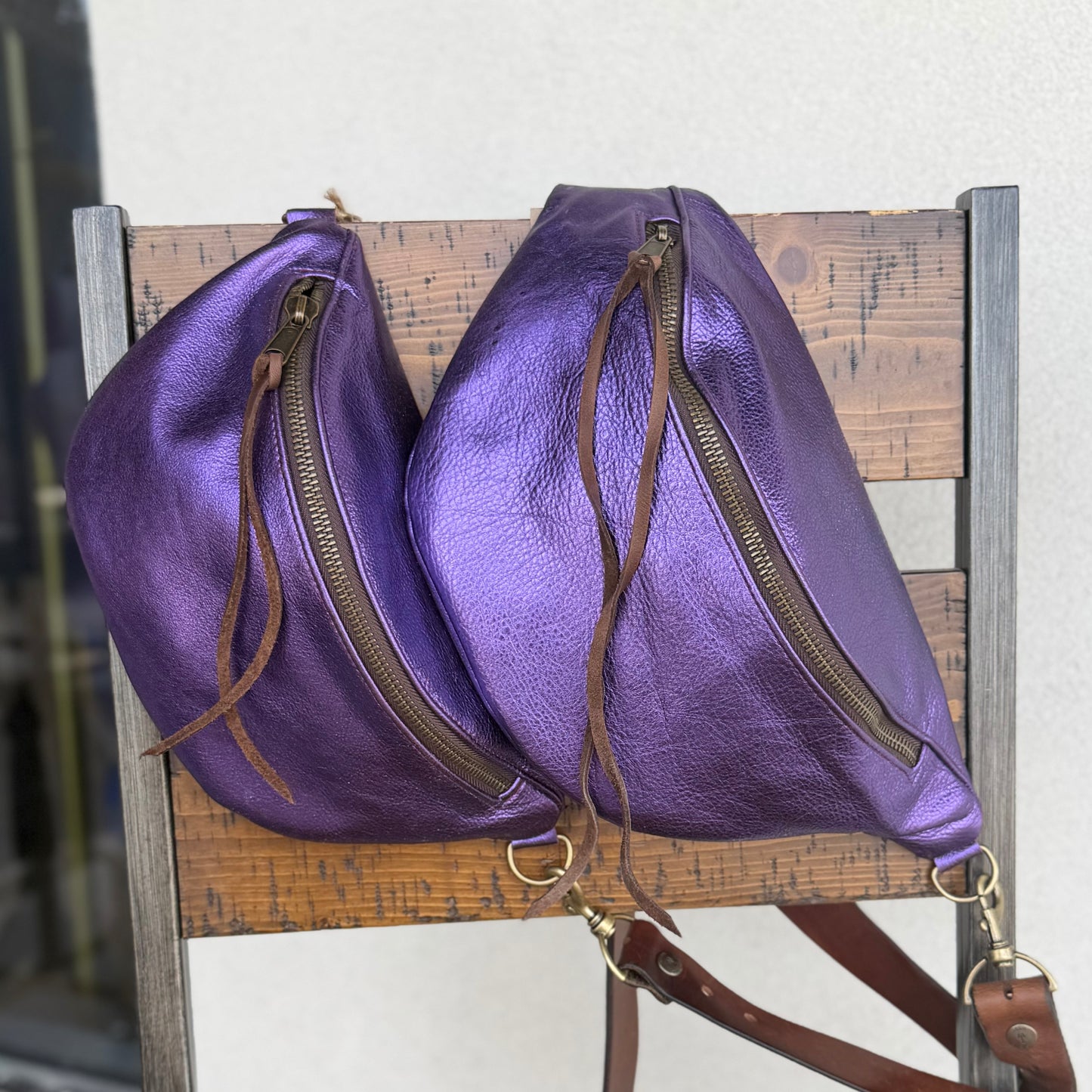 Two Bar West, The Purple Bum Bag