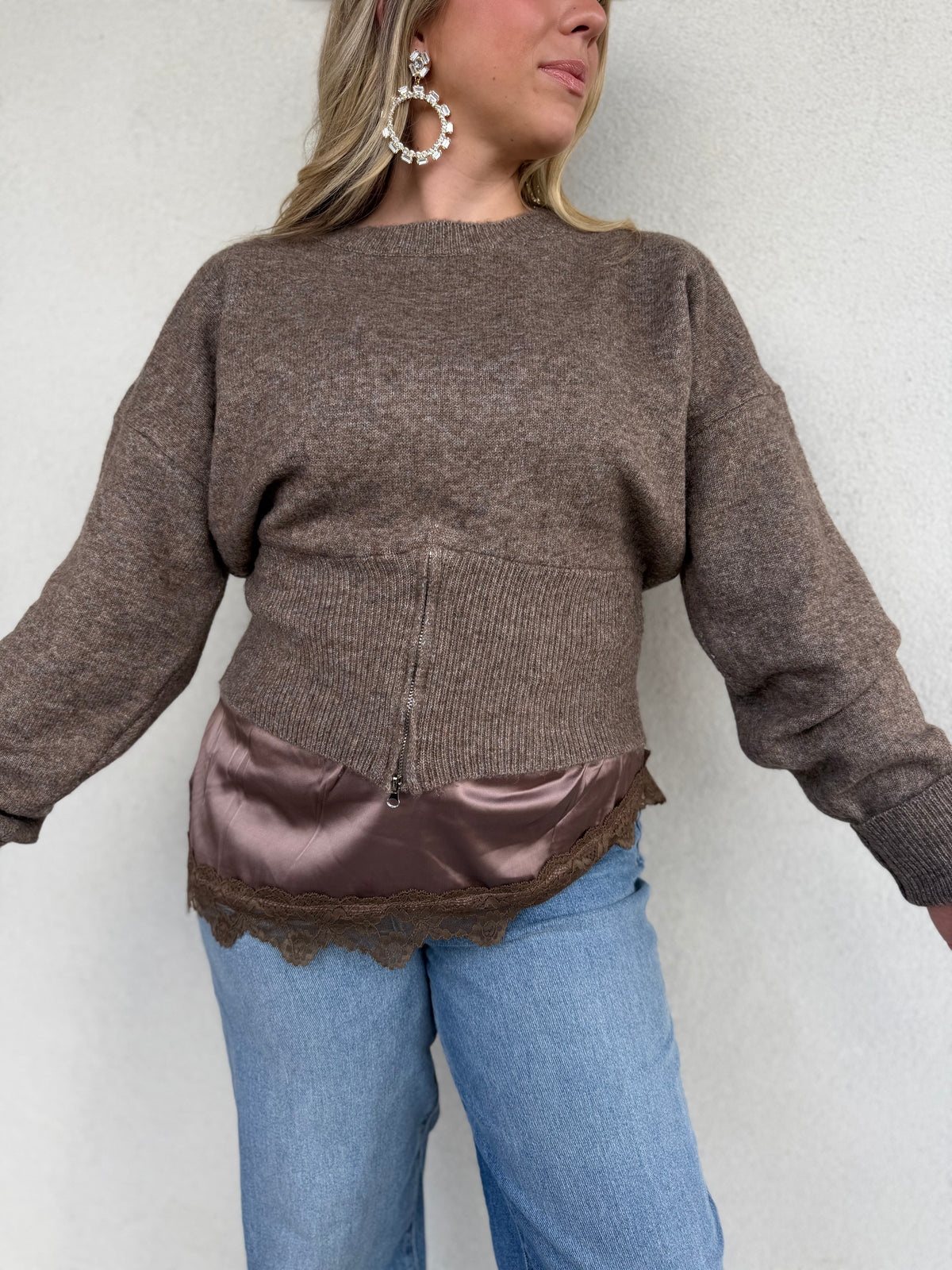 The Allie Sweater Top