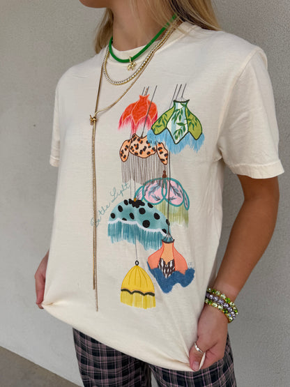 Be The Light Vintage Lamp Tee