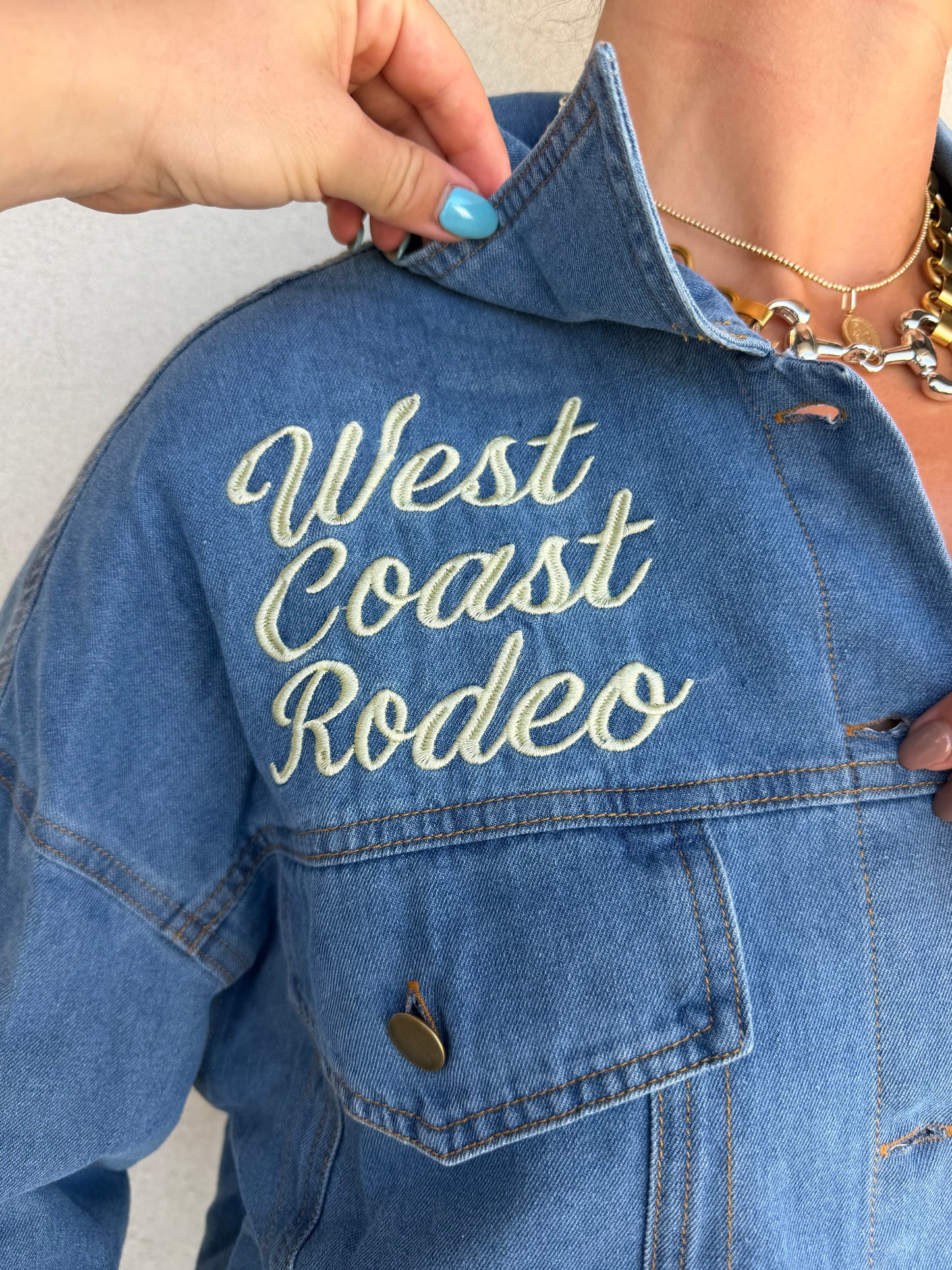 West Coast Rodeo Denim Jacket