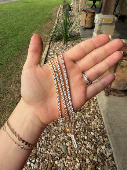 The Meredith Tennis Bracelet