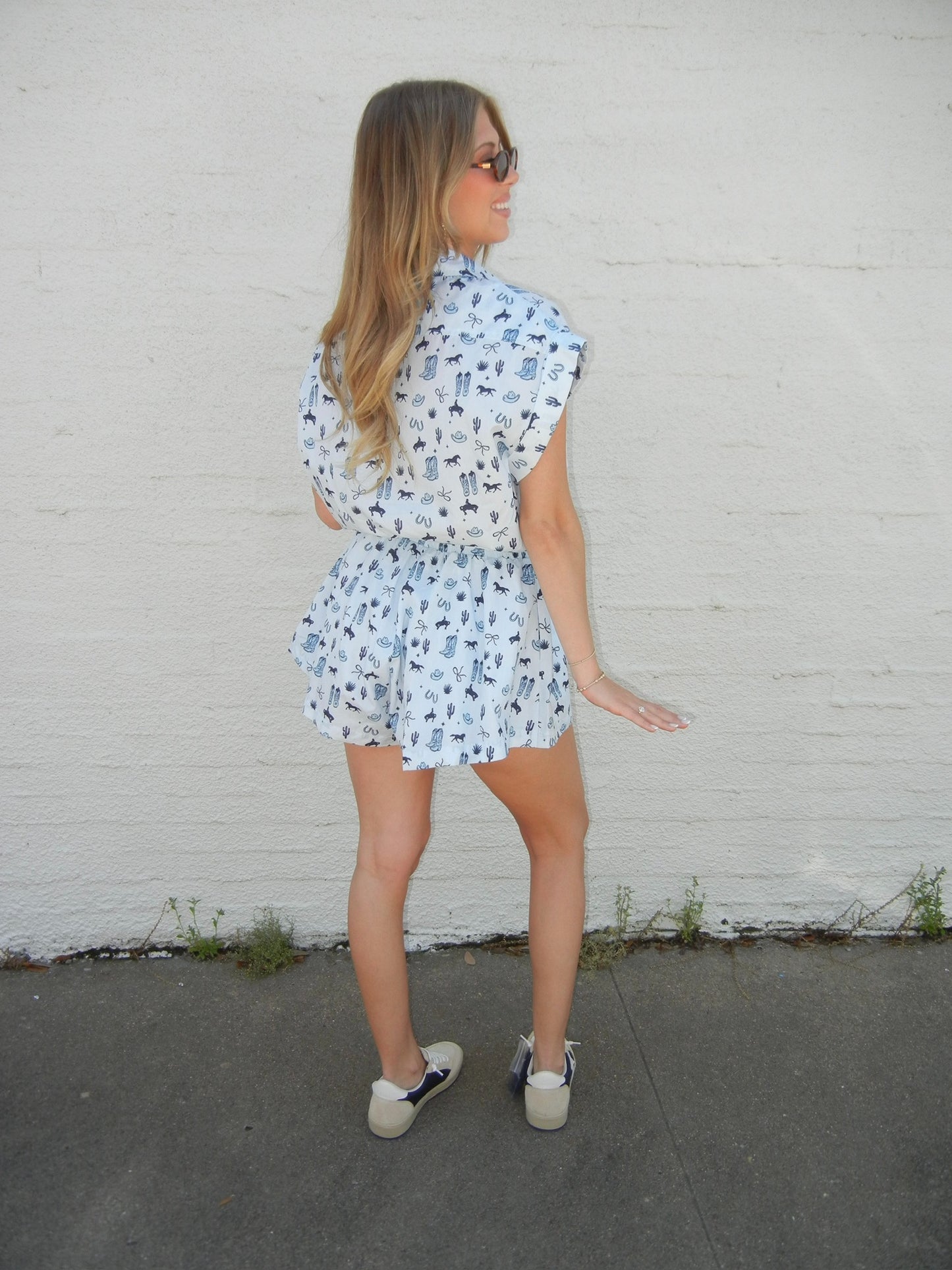 The Cowboy Cool Romper