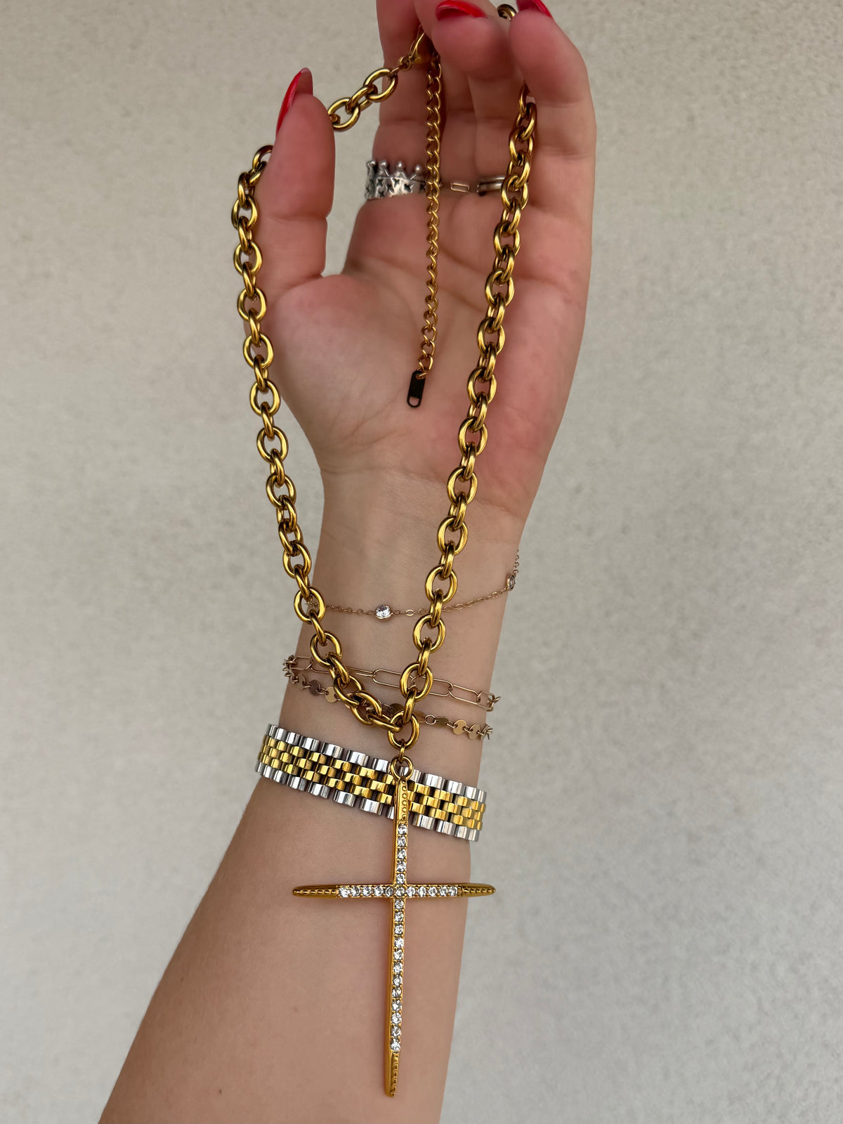 Luxe Cross Necklace
