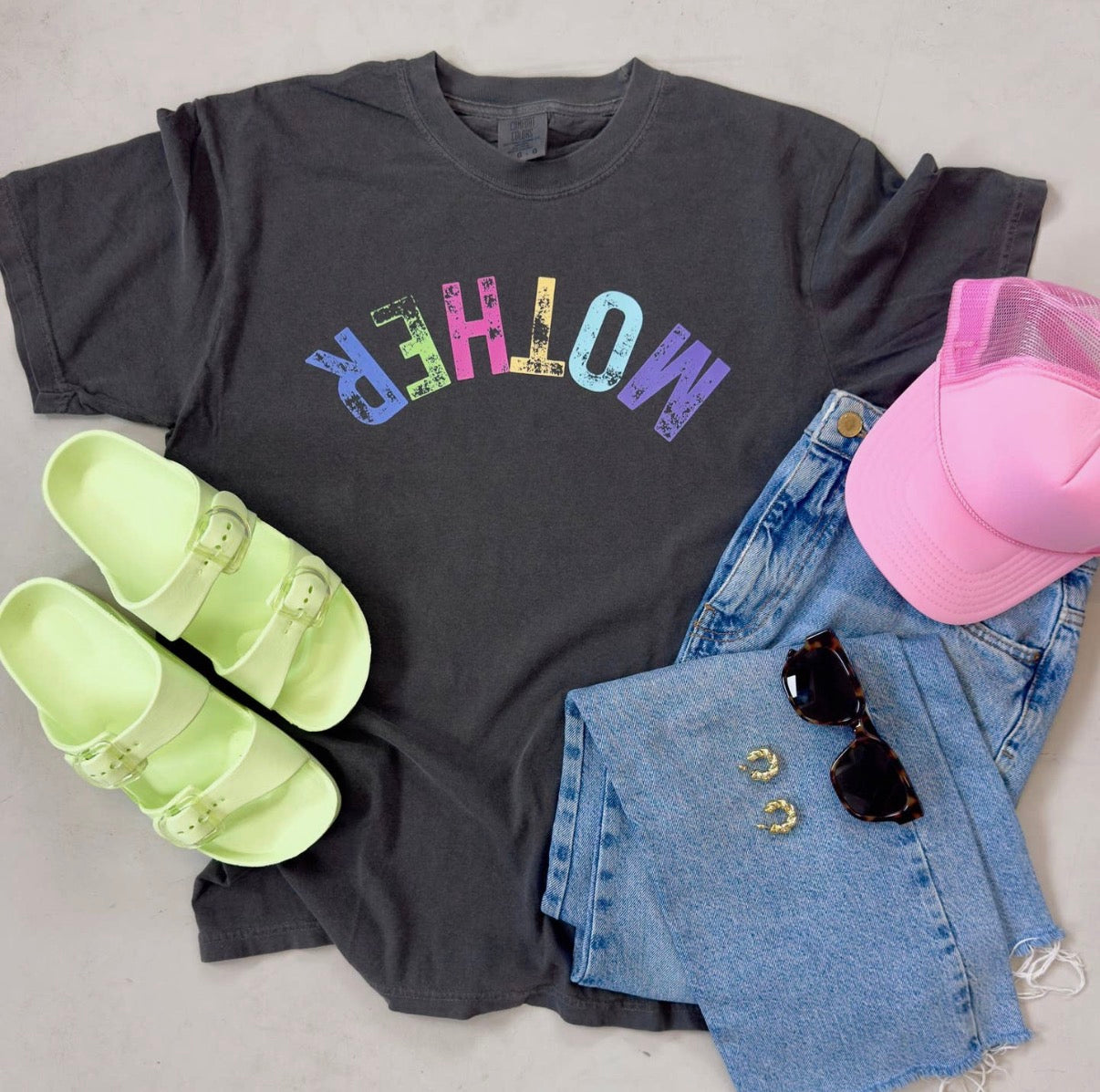 Upsidedown Mother Tee