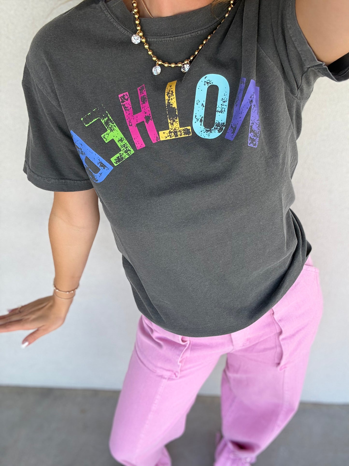 Upsidedown Mother Tee